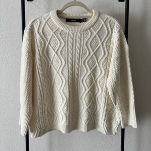 Vera Moda Cable Knit Sweater